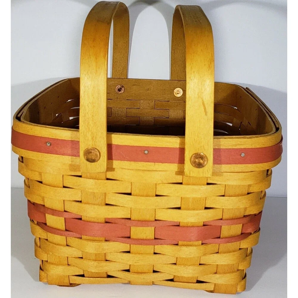 Rare 1997 Mother’s Day “Timeless Memory” Longaberger Basket #13030 ~ COMBO!